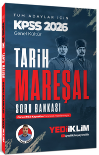 2026 KPSS Mareşal Genel Kültür Tarih Tüm Adaylar İçin Soru Bankası