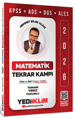 2026 KPSS AGS DGS ALES Matematik Tamamı Video Çözümlü Tekrar Kampı