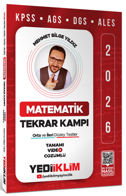 2026 KPSS AGS DGS ALES Matematik Tamamı Video Çözümlü Tekrar Kampı