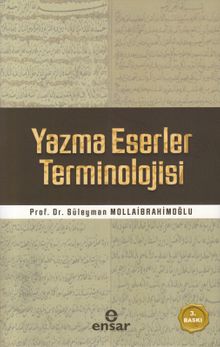 Yazma Eserler Terminolojisi