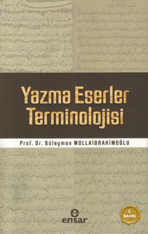Yazma Eserler Terminolojisi
