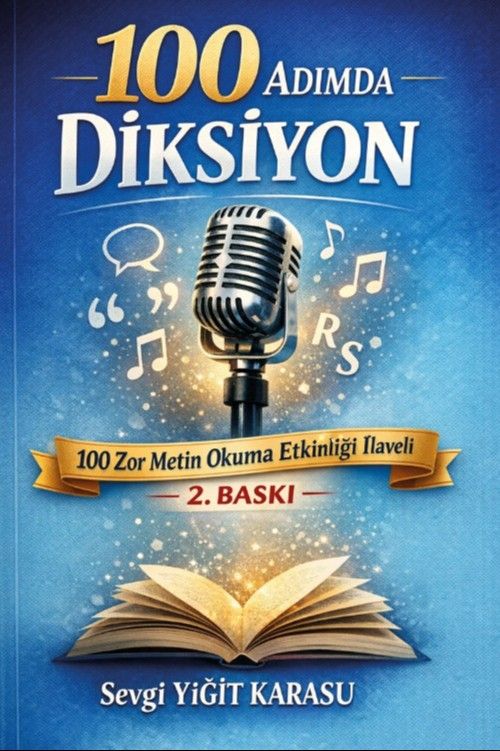 100 Adımda Diksiyon 100 Zor Metin Okuma Etkinliği İlaveli