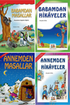 Hikayeler ve Masallarla Değerler Eğitim Seti (4 Kitap)
