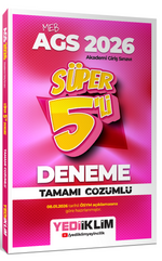 2026 MEB AGS Tamamı Çözümlü Süper 5'li Deneme