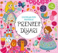Çocuklar İçin Mandala - Prenses Diyarı - Çek Kopar