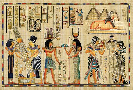 Mısır Sanatı Serisi - Piramitin Sırrı Ahşap  500 Parça (MS06-D)