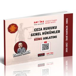 Ceza Hukuku Genel Hükümler Konu Anlatımı