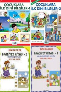 Çocuklar İçin Faaliyetli ve Etkinlikli Temel Dini Bilgiler Seti (4 Kitap)