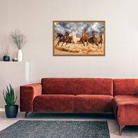 Çöl Atları - Ahşap Puzzle Poster 104 Parça (PP-044-C)