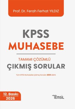 KPSS Muhasebe Tamamı Çözümlü Çıkmış Sorular