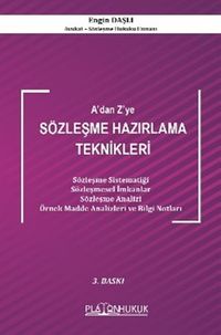 A'dan Z'ye Sözleşme Hazırlama Teknikleri