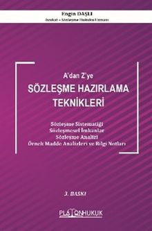 A'dan Z'ye Sözleşme Hazırlama Teknikleri