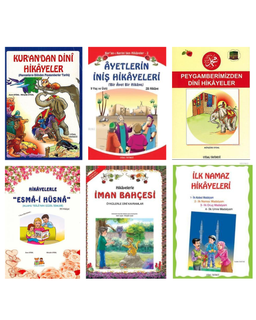 Çocuklar İçin Dini Hikayeler Seti (6 Kitap)