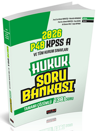 P48 KPSS A Grubu Hukuk Tamamı Çözümlü Soru Bankası