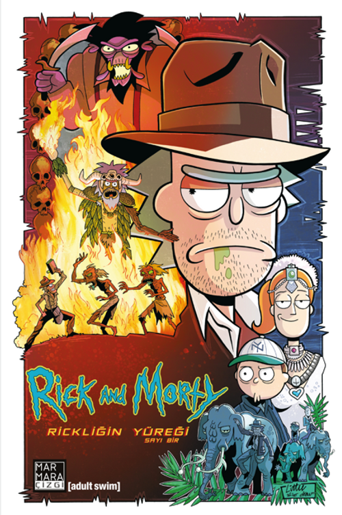 Rick and Morty Rickliğin Yüreği Sayı 1
