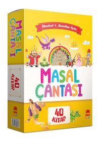 Masal Çantası 40 Kitap (1. ve 2. Sınıflar İçin Hikaye Kitapları)