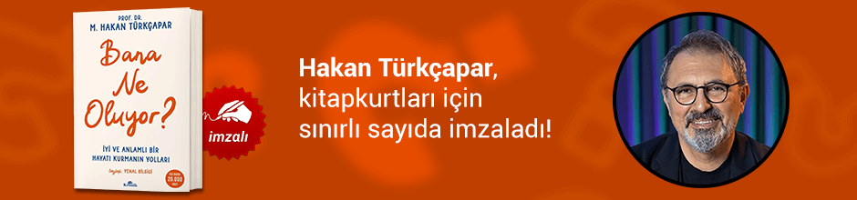 Hakan Türkçapar, "Bana Ne Oluyor?" kitabını Kitapkurtları için sınırlı sayıda imzaladı!