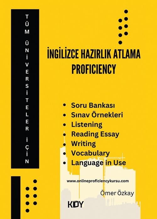 İngilizce Hazırlık Atlama Proficiency Soru Bankası (Ömer Özkay