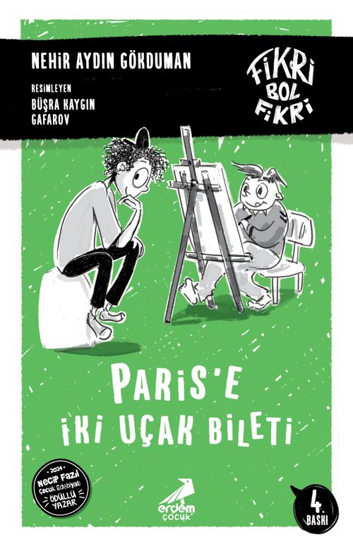 Fikri Bol Fikri: Fikri Bol Fikri 5 - Paris'e İki Uçak Bileti (Karton Kapak)