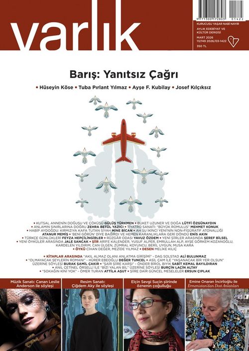 Varlık Edebiyat ve Kültür Dergisi Mart 2026