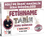 Adli İdari Hakimlik İcra Müdürlüğü Fetihname Tarih Soru Bankası
