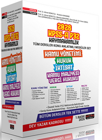 2026 KPSS A P32 Kaymakamlık Tüm Dersler Konu Anlatımlı Modüler Set