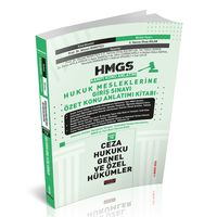 HMGS Özet Konu Anlatımı Ceza Hukuku Genel ve Özel Hükümler