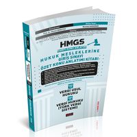 HMGS Özet Konu Anlatımı Vergi Usul Hukuku Vergi Hukuku TVS
