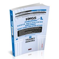 HMGS Özet Konu Anlatımı Ticaret Hukuku