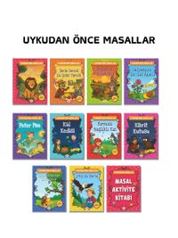 Uykudan Önce Masallar Seti (10 Kitap +1 Aktivite Takım)