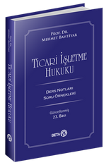 Ticari İşletme Hukuku (Ders Notları)