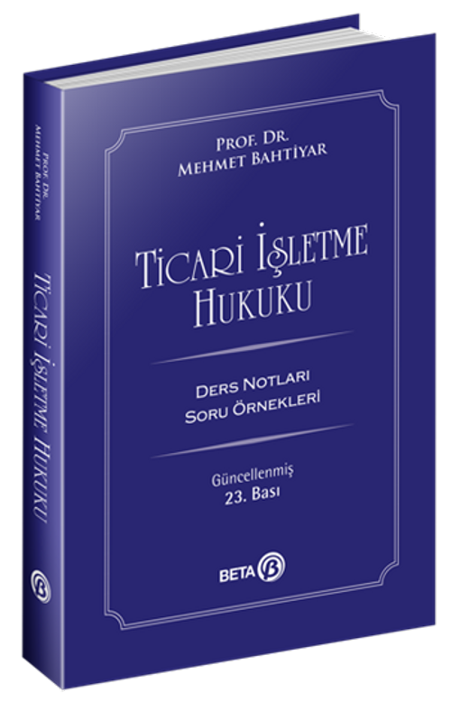 Ticari İşletme Hukuku (Ders Notları)