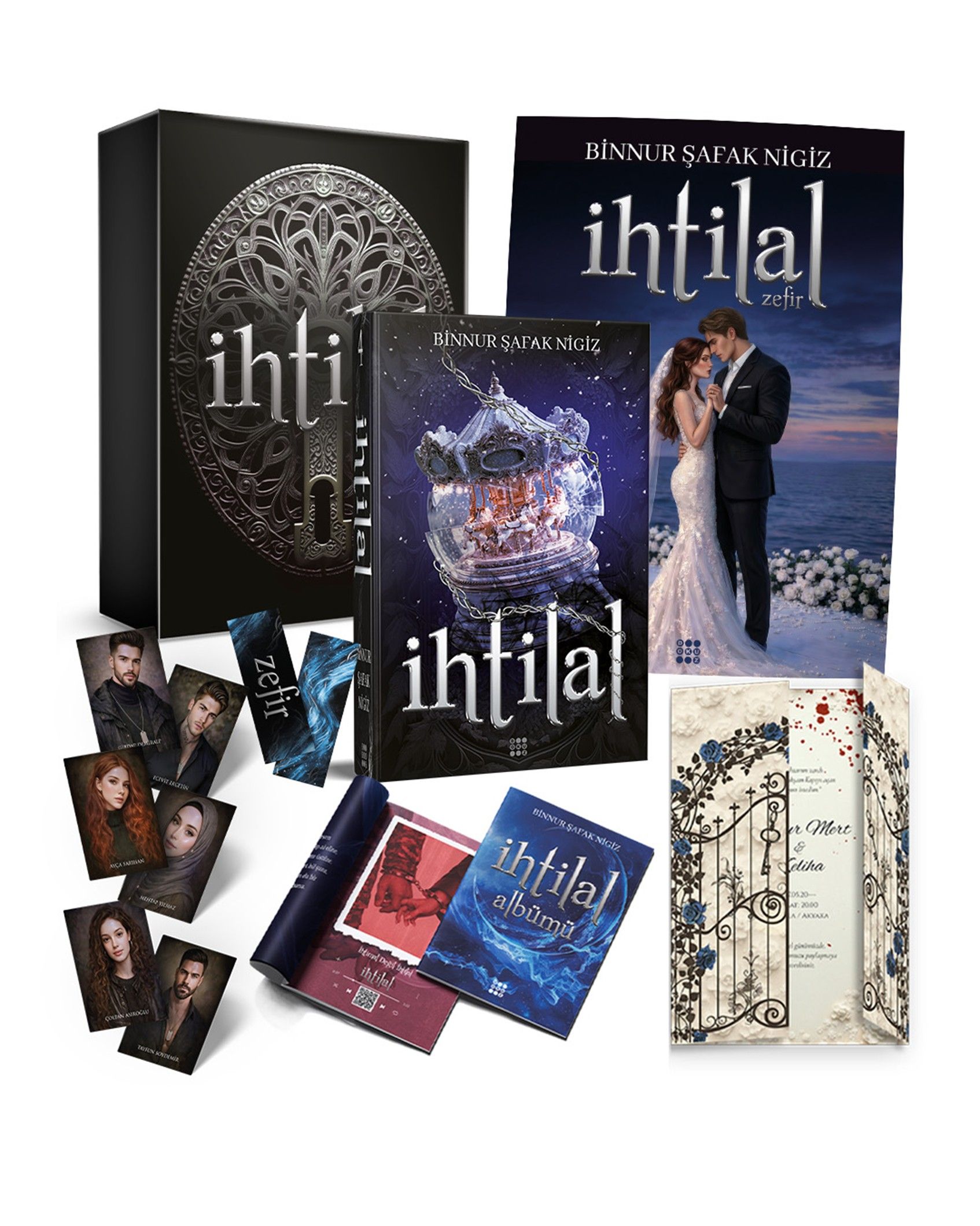 First Natural Work Book 24冊セット İhtilal 4 - Zefir (Ciltli Kutulu) (Binnur Şafak Nigiz) Fiyatı