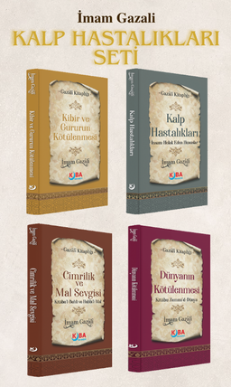 İmam Gazali - Kalp Hastalıkları Seti (4 Kitap Set)