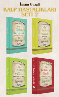 İmam Gazali - Kalp Hastalıkları Seti 2 (4 Kitap Set)