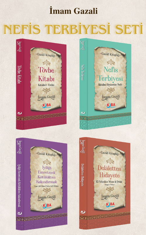 İmam Gazali - Nefis Terbiyesi Seti (4 Kitap Set)