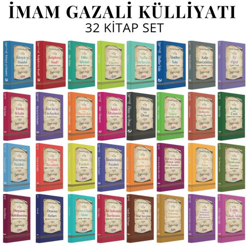 İmam Gazali Külliyatı Maneviyat ve Arınma (32 Kitap Set)