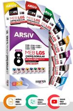 Son 8 Yıl 8. Sınıf Arşiv Serisi LGS Tıpkı Basım Fasikül Fasikül Çıkmış Sorular Tamamı Video Çözümlü