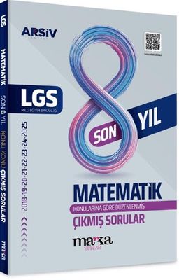 LGS Matematik Konu Konu Çıkmış Sorular Son 8 Yıl