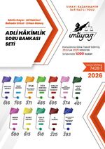 Adli Hakimlik Soru Seti