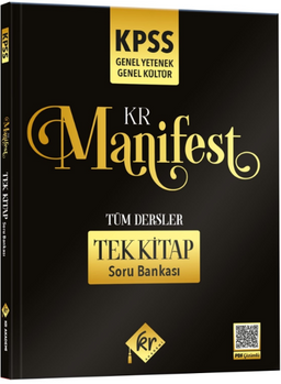 KPSS Genel Yetenek Genel Kültür Manifest Tüm Dersler Tek Kitap Soru Bankası