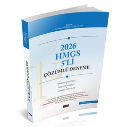 HUKAL HMGS 5'li Çözümlü Deneme Sınavı