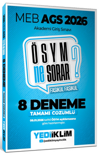 2026 MEB AGS ÖSYM Ne Sorar Tamamı Çözümlü 8 Fasikül Deneme Sınavı (08.01.2026 Tarihli Açıklamaya Göre)