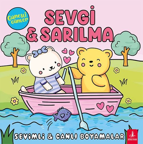 Güneşli Günler Sevgi - Sarılma / Sevimli Canlı Boyamalar