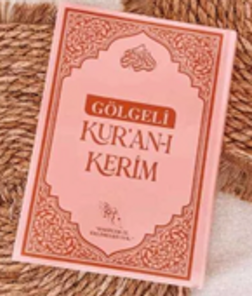 Gölgeli Kur'an-ı Kerim Pembe (Kalem Hediyeli) Kalemle Yazılabilen Bilgisayar Hatlı Yazı Mushafı