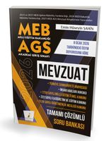 MEB - AGS Hazırlık Mevzuat Tamamı Çözümlü Soru Bankası