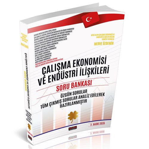 Çalışma Ekonomisi ve Endüstri İlişkileri Soru Bankası Kitabı