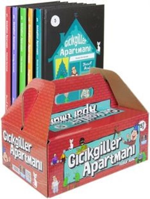 Gıcıkgiller Apartmanı (5 Kitaplık Set Kutulu)