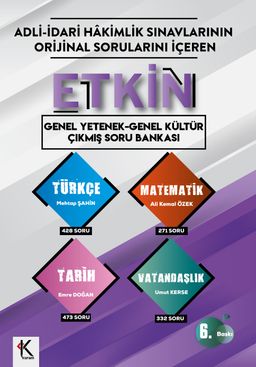 Etkin Genel Yetenek-Genel Kültür  Çıkmış Soru Bankası