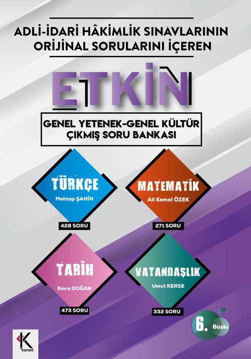 Etkin Genel Yetenek-Genel Kültür  Çıkmış Soru Bankası